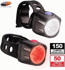 img 4 attached to 🚴 Cygolite Dice HL 150 Lumen Bike Headlight & Dice TL 50 Lumen Taillight USB Rechargeable Light Combo Set