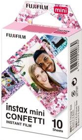 img 3 attached to Fujifilm Instax Mini Confetti Film - Pack of 10 Exposures + Fujifilm Instax Mini Pink Lemonade Film - Pack of 10 Exposures