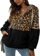 scorp womens animal drawstring outwear women's clothing and coats, jackets & vests logo