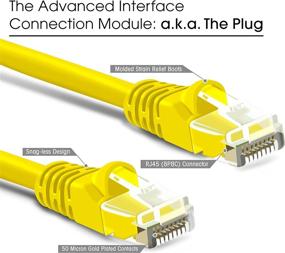 img 3 attached to 🔌 GearIT 24 Pack Snagless Industrial Ethernet Cables: Ideal for Efficient Wiring & Connecting