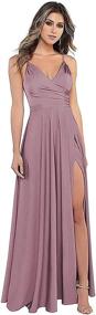 img 2 attached to Zyhappk Womens Bridesmaid Dresses Champagne Women's Clothing