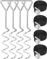 zoomster trampoline stakes anchors galvanized sports & fitness logo