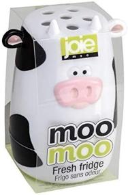 img 1 attached to 🐄 Joie Moo Moo Fresh Fridge: Effective Baking Soda Holder for Odor-Free Refrigerators & Freezers