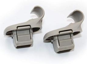 img 3 attached to 🔧 Replacement Sun Visor Mounting Clip Retainer Clips for Mazda 5 6 CX-7 CX-9 RX-8 - Pack of 2