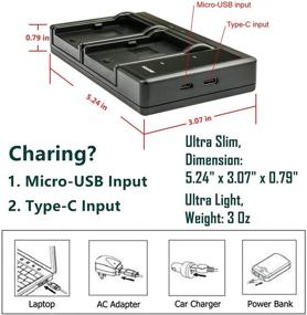 img 2 attached to 🔋 Зарядное устройство для батареи Kastar EN-EL25 LTD2 USB: Замена для батареи Nikon EN-EL25, ENEL25 EN-EL25a, 4241, зарядное устройство MH-32 & зеркальные камеры Z50, Z FC.