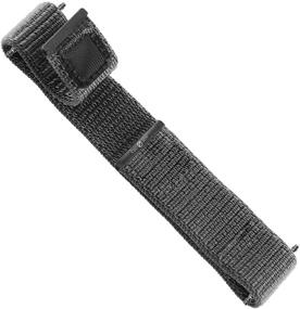 img 4 attached to 🏃 C2D JOY Ultra Fit 26mm Nylon Fabric Sports Watch Band Compatible with Garmin QuickFit Quick-Release Bands.