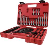 🔧 efficient 52-piece tool kit: abn universal harmonic balancer puller & installer – master balancer & pulley removal/installation set logo