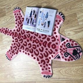 img 2 attached to Leopard Anti Slip Animal Printed Bedroom
