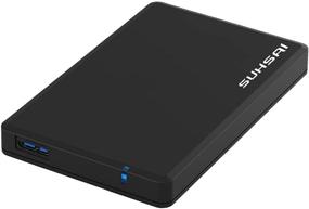 img 4 attached to 💻 Slim 2.5" SUHSAI Portable External Hard Drive HDD - Ultrafast 3.0 USB Storage Backup for Computer, Laptop, PC, Mac, Chromebook, PS3, PS4, Smart TV (160GB, Black)