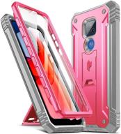 poetic revolution series case for moto g play (2021) logo