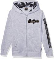 southpole fleece hooded fullzip black boys' clothing ~ fashion hoodies & sweatshirts logo