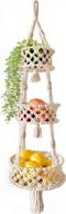 snuglife macrame tier hanging basket логотип