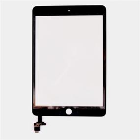 img 1 attached to 📱 SRJTEK Screen Replacement for iPad Mini 3 - Touch Screen Digitizer Glass A1599 A1600, Repair Parts with IC Chip Assembly Kits, Tempered Glass Included - Black