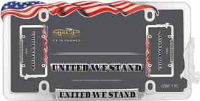 img 2 attached to 🔧 Хром United We Stand рамка номерного знака - Cruiser Accessories 31030