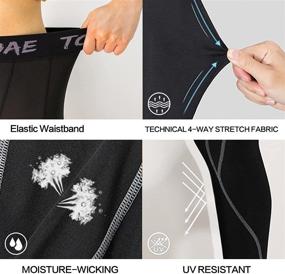 img 2 attached to TCOAE Compression Running Leggings Baselayer