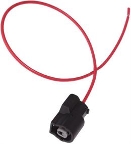 img 1 attached to 🔌 New K20 K24 Knock Sensor Switch Plug Pigtail Fits Honda Civic Accord Element - Enhanced Performance