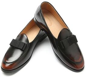 img 2 attached to 👞 XIUWU Gentleman Oxfords: Timelessly Elegant Footwear for Men