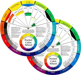 img 1 attached to Color Wheel Small Mixing Guide Occupational Health & Safety Products