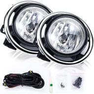 повысьте видимость и стиль с rp remarkable power front pair fog lights clear kit fl7034 для pilot 2012-2015 логотип