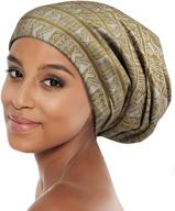 🌿 green post surgery head scarf: a stylish addition to women's accessories logo