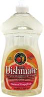 🌍 earth friendly dishmate grapefruit 25 oz 3 pack: an eco-friendly solution for sparkling dishes logo