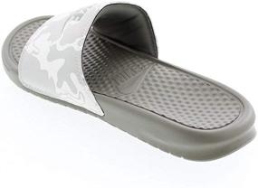 img 2 attached to 👟 Stylish NIKE Benassi Print White Black Men's Shoes: Fashionably Comfortable Sneakers