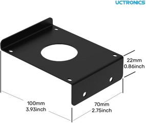 img 1 attached to Устройство UCTRONICS для установки Raspberry Pi, обновленное в стойку для монтажа.