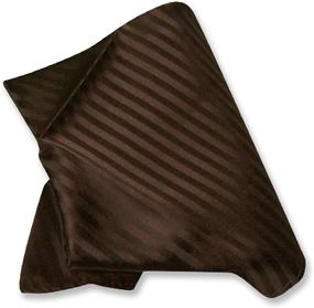 img 1 attached to 👔 Bold Striped Pattern Handkerchief Pocket Handkerchiefs: Stylish and Functional Accessories