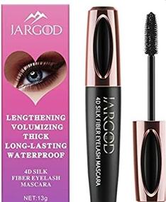 img 2 attached to 💁 4D Silk Fiber Lash Mascara - Natural Waterproof & Smudge-proof for Thicker, Longer Lasting Eyelashes