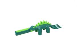 img 1 attached to 🦕 Constructive Eating Dinosaur Set - Safe Utensils for Toddlers and Kids | Made in the USA