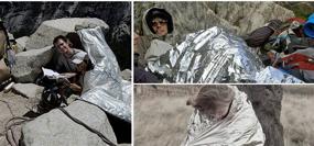 img 2 attached to 🔥 Binhai Emergency Thermal Reflective Survival Gear