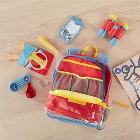 img 3 attached to Enhance Imaginative Play with Melissa & Doug Patrol Backpack Pieces