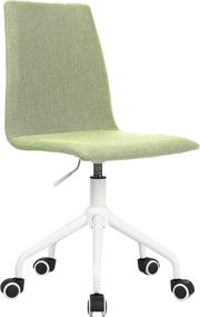 img 2 attached to 🪑 Urban Shop Linen Office Chair in Stylish Green - Enhance Your Workspace Comfortably