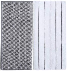 img 3 attached to 🧽 HYER KITCHEN Microfiber Cleaning Cloth All-Purpose - Absorbent and Lint Free Household Dish Rags – 8 Pack Size 12.6” X 12.6” – Rapid Drying Dishcloths (Gray, 8)