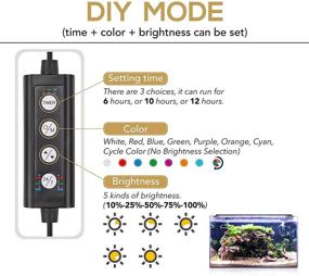 img 3 attached to Hygger Sunrise Daylight Moonlight Adjustable Brightness Extendable