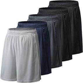 img 4 attached to Ultimate Performance: BALENNZ Athletic Pockets Waistband Activewear for Active Men