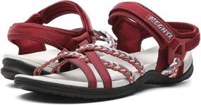 img 4 attached to 👟 MEGNYA 20HWOR02 W31 8 Women's Athletic Shoes: Comfortable, Adjustable, and Fashionable