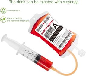 img 3 attached to 🎃 Ultimate Halloween Container Filling Syringe by BESTONZON: Spooktacular Costume and Party Prep