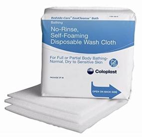 img 2 attached to Convenient Rinse-Free Bath Wipes: Bedside-Care EasiCleanse Soft Pack - 454879PK, 30 Count