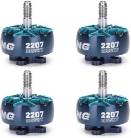 img 4 attached to 🚁 iFlight XING2 2207 1855KV 6S FPV Motor Unibell with Titanium Alloy Shaft - Set of 4 - Ideal for FPV Drone Parts