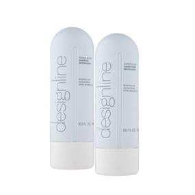 img 4 attached to 🏼 Regis DESIGNLINE Super Silver Hair Care Duo - Shampoo and Conditioner 10.1 oz - Restore Moisture, Boost Color for Blonde, Grey, and White Hair - Improves Elasticity, Prevents Color Fade