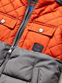 img 1 attached to Perry Ellis Boys' Quilting Mix Puffer: Stylish and Cozy Outerwear for Young Trendsetters