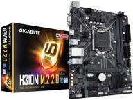 gigabyte h310m m.2 2.0 motherboard: lga1151/ intel/ h310/ micro atx/ ddr4/ hdmi 1.4/ m.2/ top performance & connectivity logo