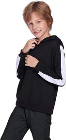 img 3 attached to Boyoo Hoodie Sweatshirt Pullover Hooded Boys' Clothing ~ Fashion Hoodies & Sweatshirts