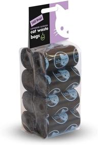 img 2 attached to 🐾 Lola Bean International Waste Pick Up Bags - 160ct Lavender Scent CAT - 8 Refill Rolls | Effective Pet Waste Solution