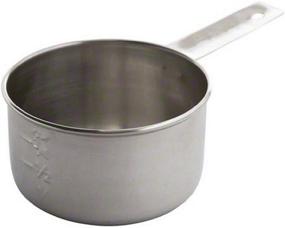 img 1 attached to 🥄 Tablecraft 1 Cup Stainless Steel Measuring Cup: Precise Measurement and Durability for Perfect Recipes