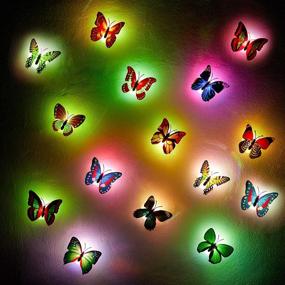 img 2 attached to Butterfly Decoration Colorful Stickers Different