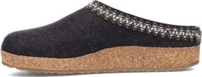 img 3 attached to HAFLINGER Charcoal Men's/Women's Medium Shoes: Stylish Mules & Clogs