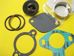 img 1 attached to Enhance Engine Efficiency with B. 140 Degree Thermostat Kit for Mercruiser with Sleeve