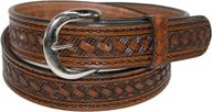 🤠 men's accessories with removable buckle - ctm leather western logo